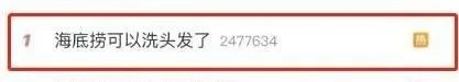 海底捞可以洗头发了 要卷死同行的节奏