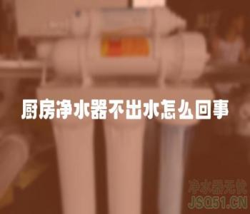 厨房净水器不出水怎么回事