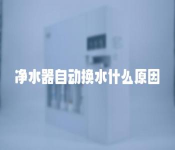 净水中净水器自动换水什么原因？
